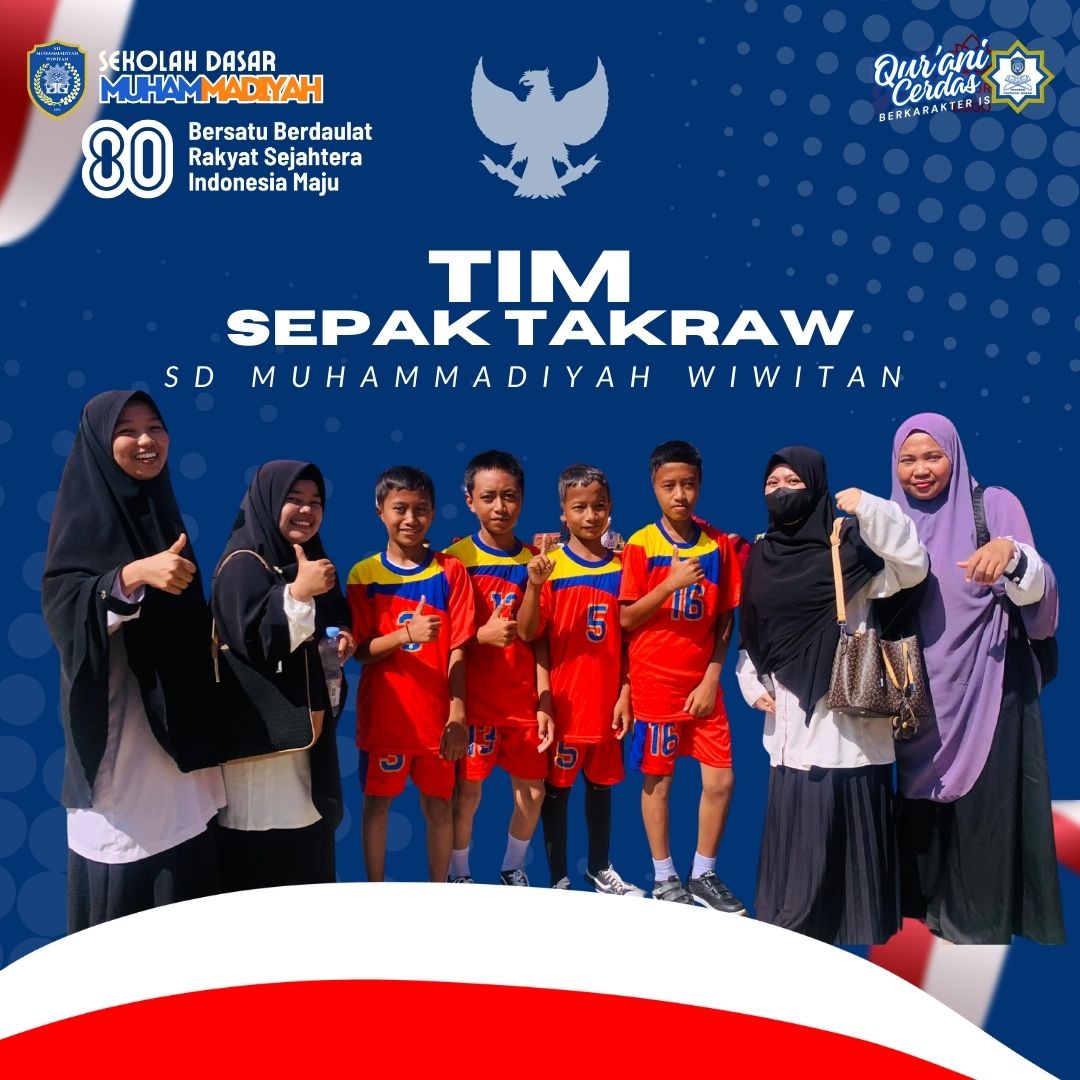 TIM SEPAK TAKRAW SD MUHAMMADIYAH WIWITAN